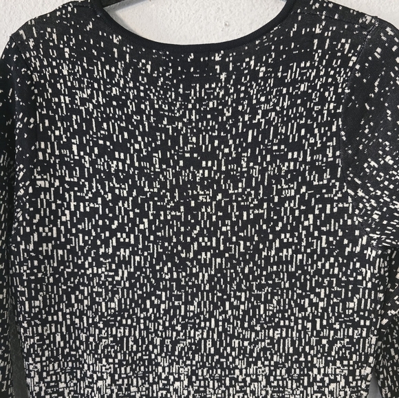 Carmen Sweater Midi Dress Sx M Women Evening 3/4 Sleeves Cocktail Stretchy - Picture 12 of 12